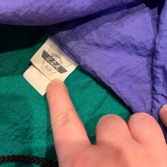 Vintage 80s/90s Windbreaker - Picture 4 of 5